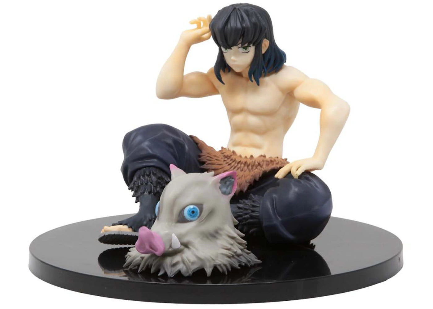 Bandai Ichibansho Demon Slayer Kimetsu No Yaiba Inosuke Hashibira Tengen Uzui Is Here! Figure Tan