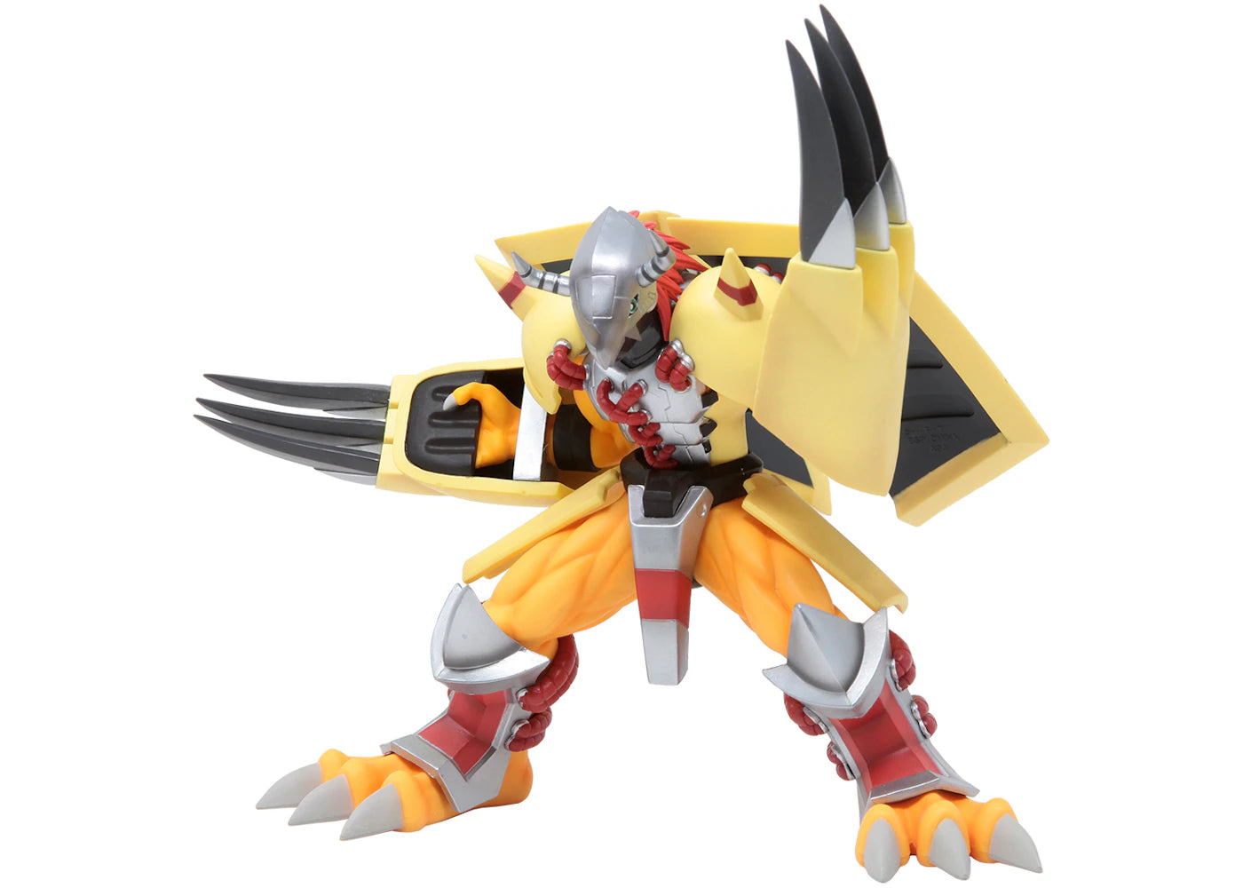 Bandai Ichibansho Digimon Adventure Wargreymon Action Figure Yellow