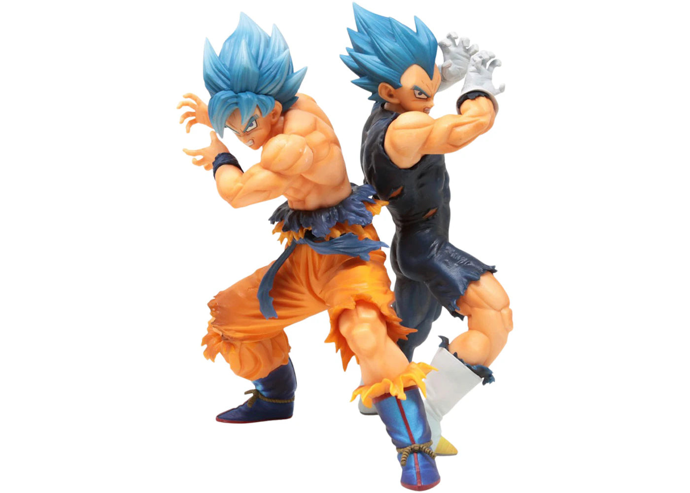 Bandai Ichibansho Dragon Ball Super Super Saiyan God Super Saiyan Son Goku And Vegeta Vs Omnibus Super Figure Blue
