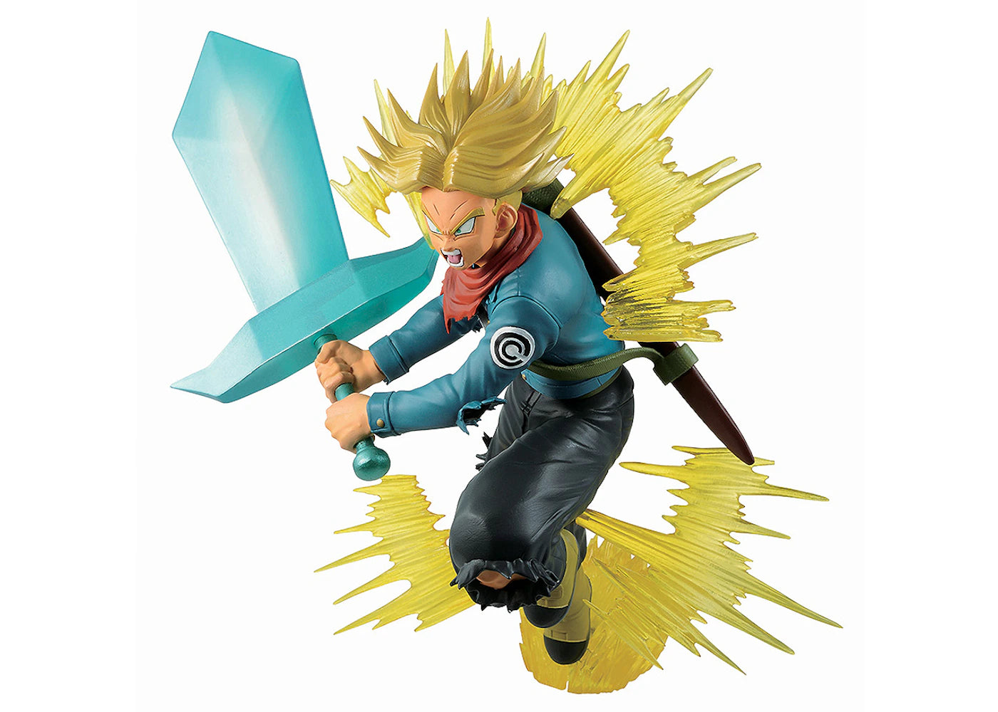 Bandai Ichibansho Dragon Ball Super Super Sayan Future Trunks Action Figure Blue