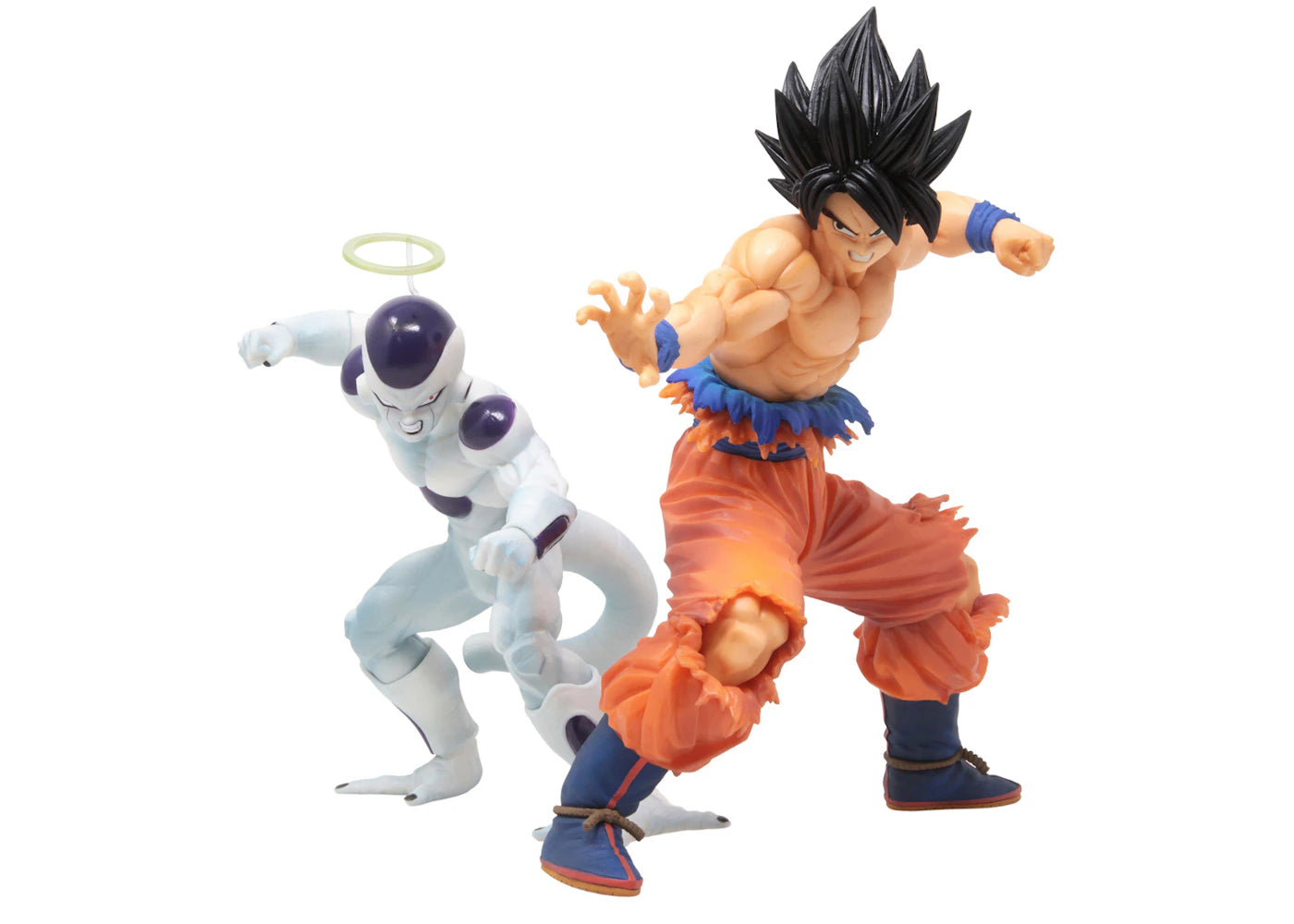 Bandai Ichibansho Dragon Ball Vs Omnibus Z Son Goku And Frieza Action Figure Multi