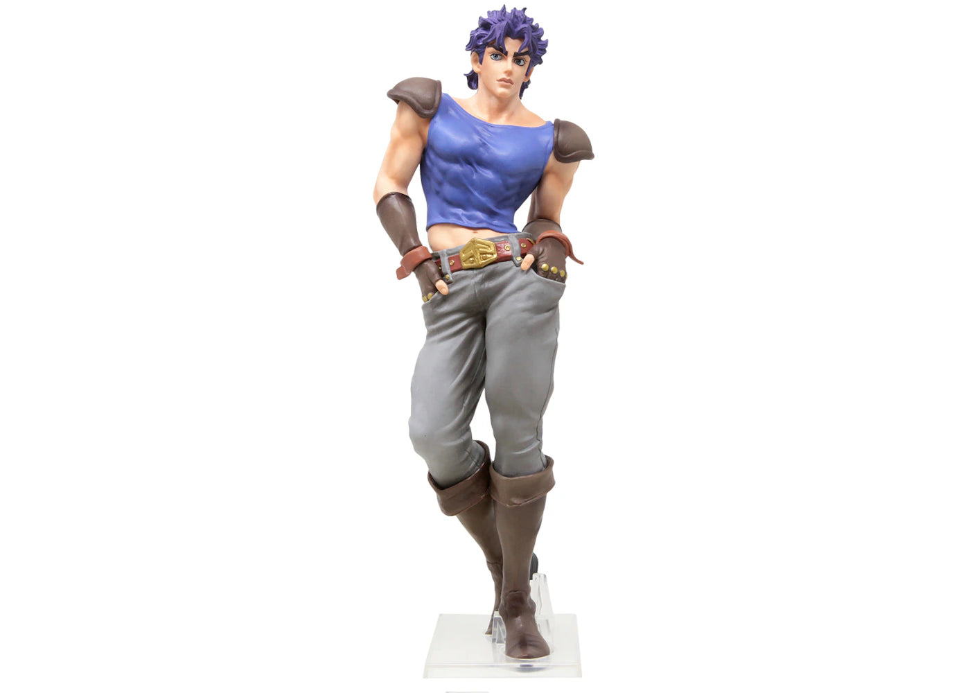 Bandai Ichibansho JoJo's Bizarre Adventure Anime Jonathan Joestar Jojo's Assemble Action Figure Blue