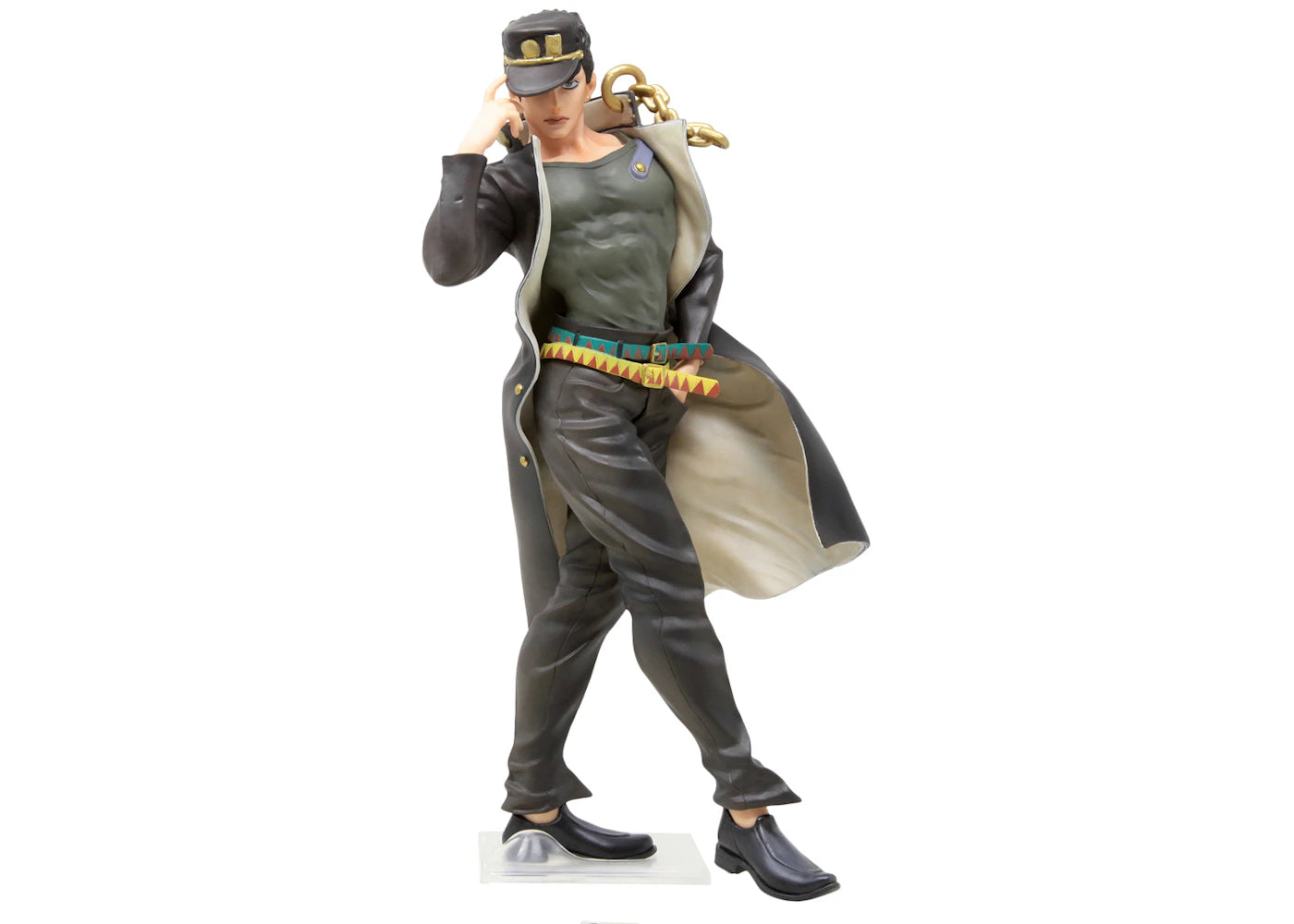 Bandai Ichibansho JoJo's Bizarre Adventure Anime Jotaro Kujo Jojo's Assemble Action Figure Olive