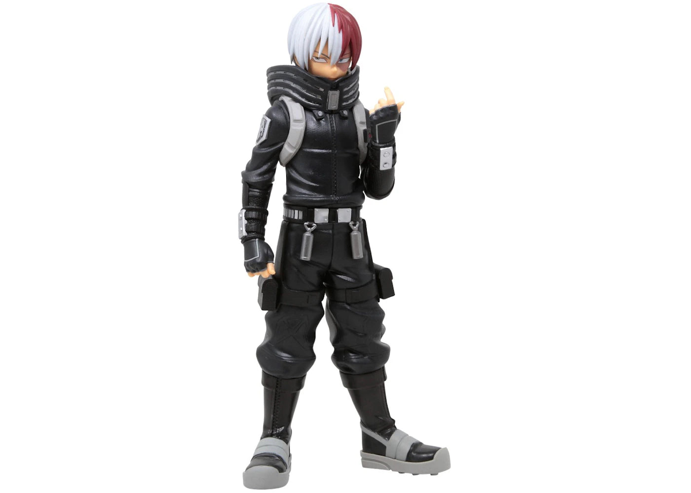 Bandai Ichibansho My Hero Academia World Heroes' Mission Shoto Todoroki Figure Black