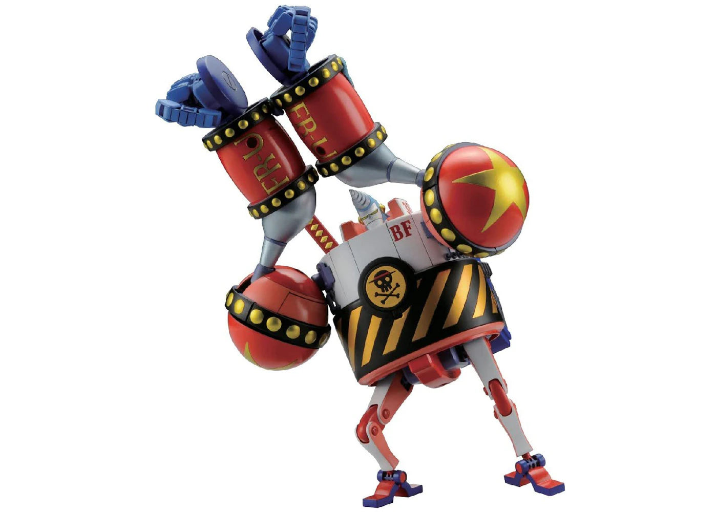 Bandai Ichibansho One Piece Anniversary General Franky Figure (Red) Figure Red