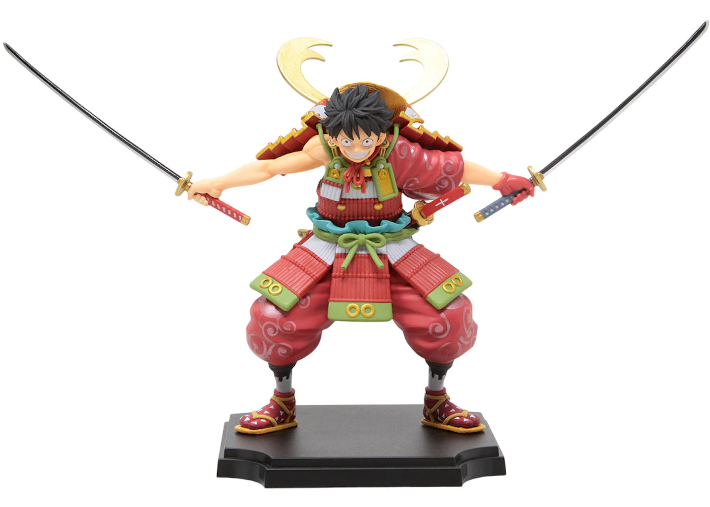 Bandai Ichibansho One Piece Armor Warrior Luffytaro Action Figure Red