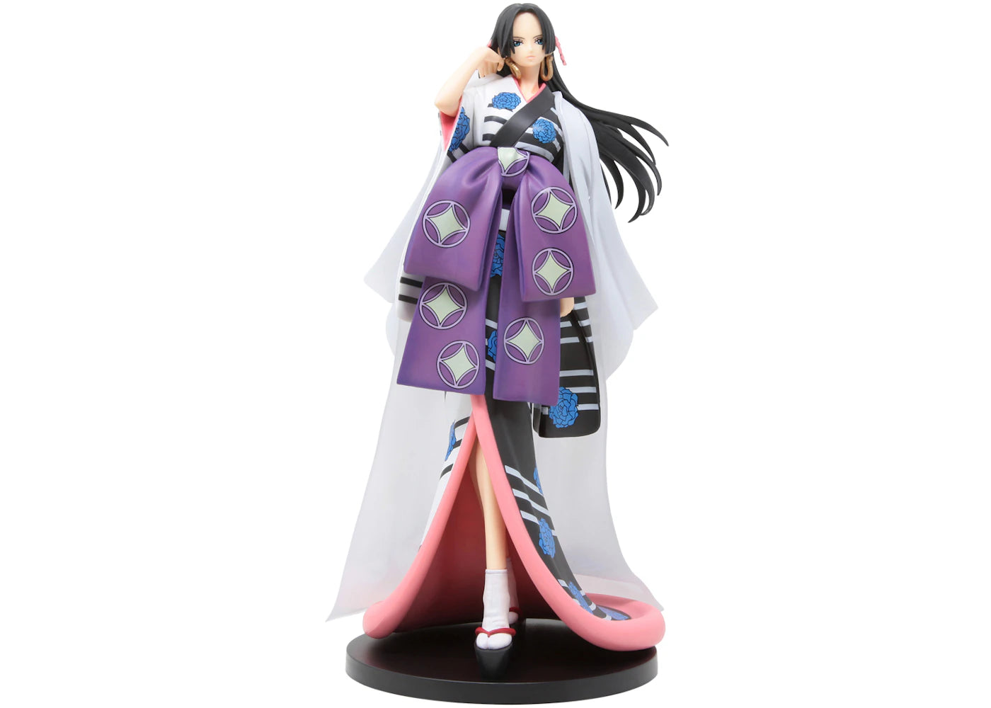 Bandai Ichibansho One Piece Hana Boa Hancock Action Figure White & Purple