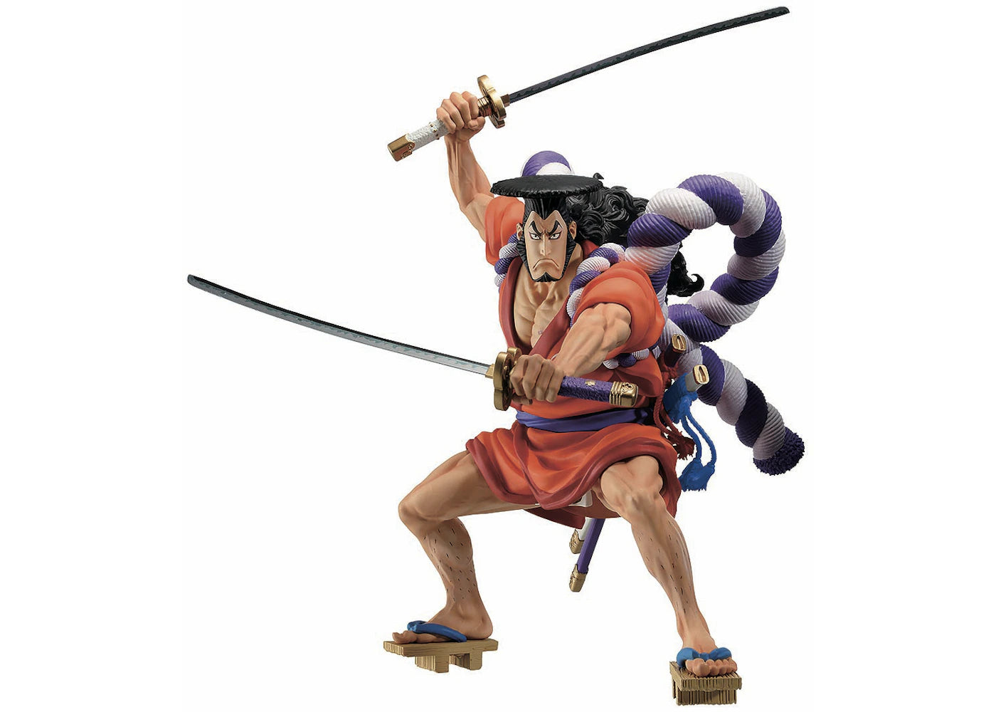 Bandai Ichibansho One Piece Kozuki Oden Action Figure Orange
