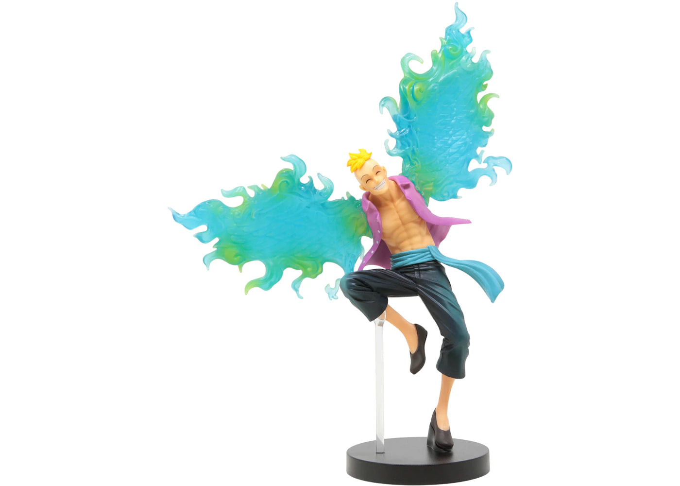 Bandai Ichibansho One Piece Legends Over Time Marco Action Figure Teal