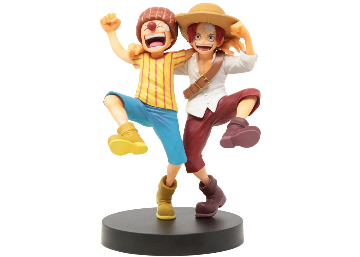 Bandai Ichibansho One Piece Legends Over Time Shanks And Buggy Action Figure Yellow & White