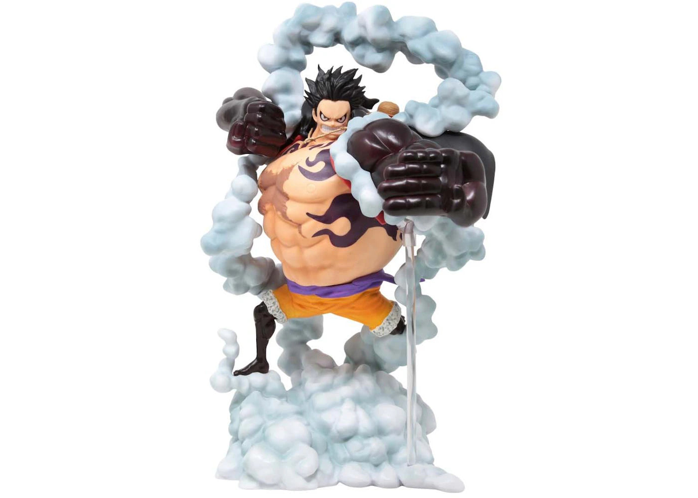 Bandai Ichibansho One Piece Wano Country Third Act Monkey D. Luffy Figure White