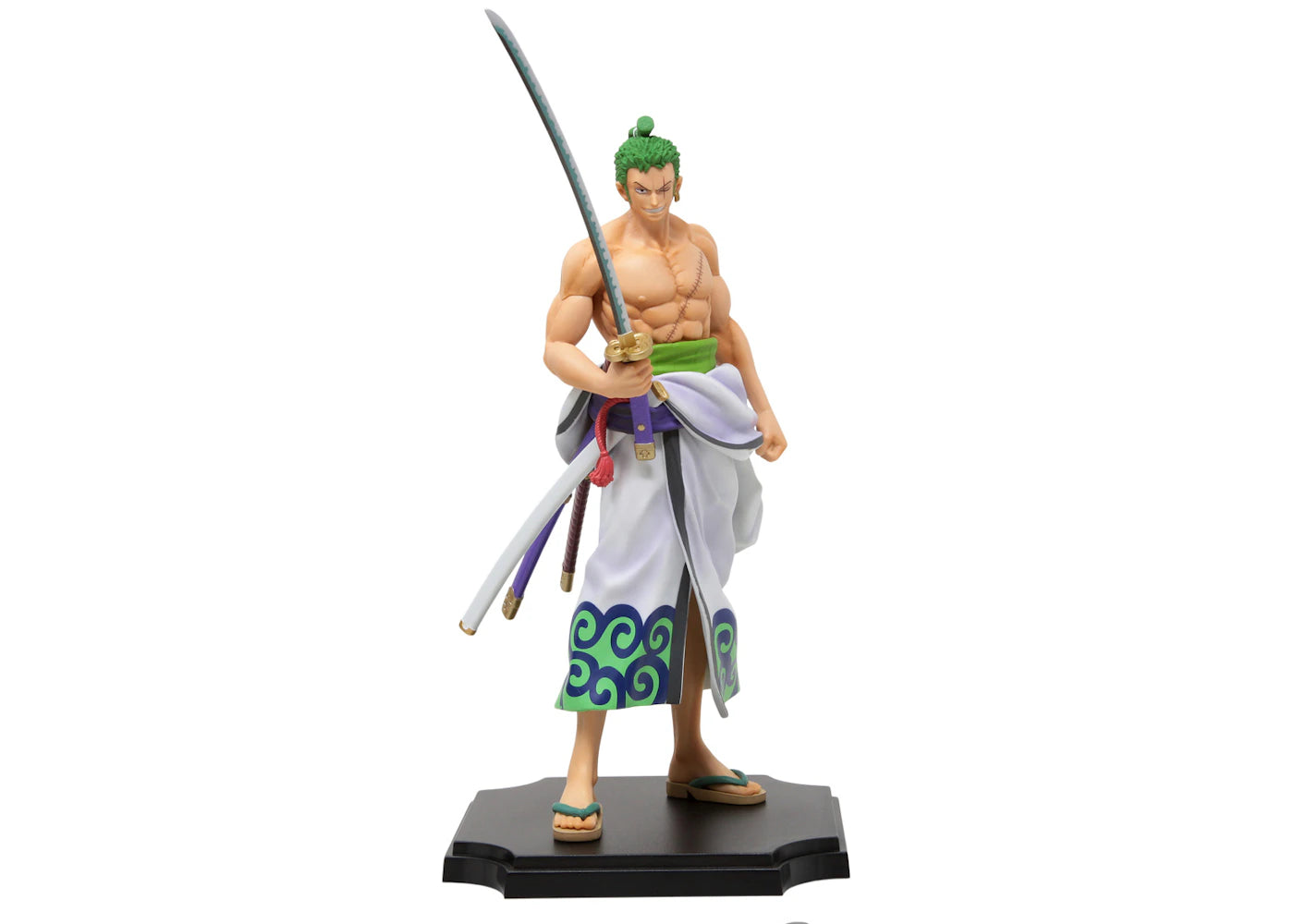 Bandai Ichibansho One Piece Zorojuro And Enma Action Figure Tan