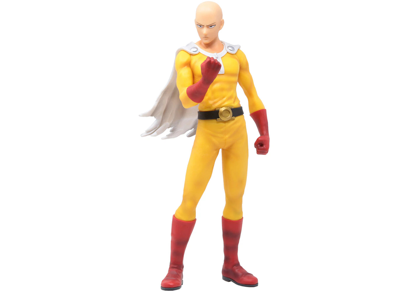 Bandai Ichibansho One Punch Man Serious Face Saitama Version B Action Figure Yellow