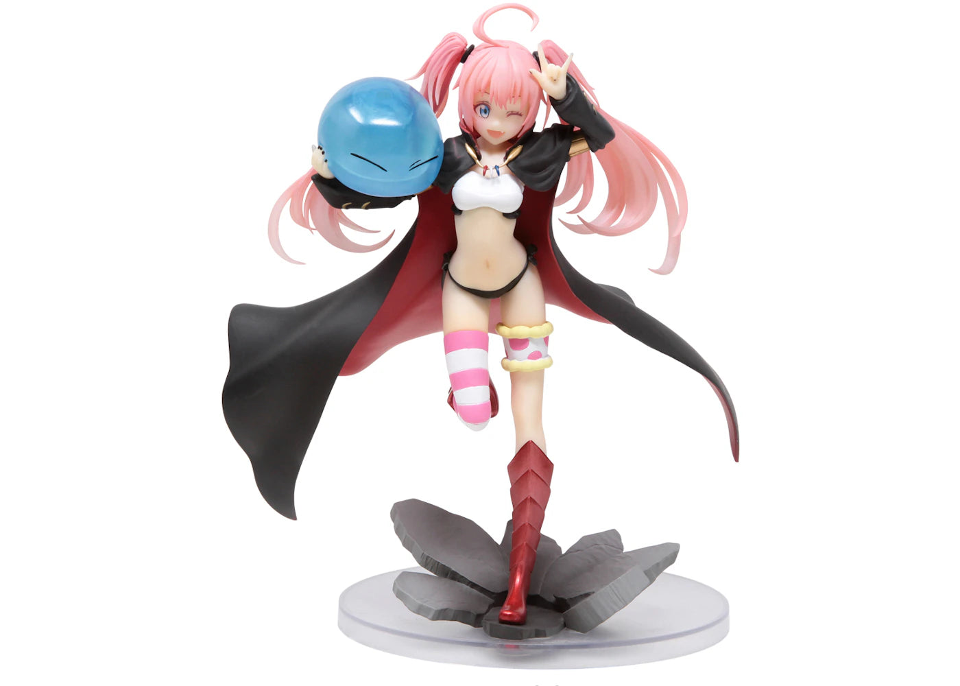 Bandai Ichibansho That Time I Got Reincarnated As A Slime Milim Harvest Festival Action Figure Pink & Black