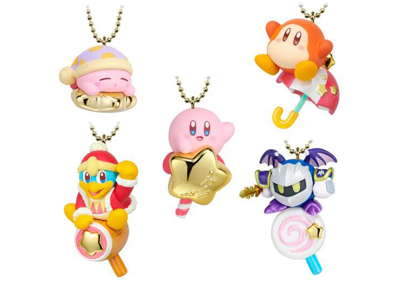 Bandai Japan Bandai Shokugan Vol. 1 Kirby Twinkle Dolly Box of 10 Mini Figures