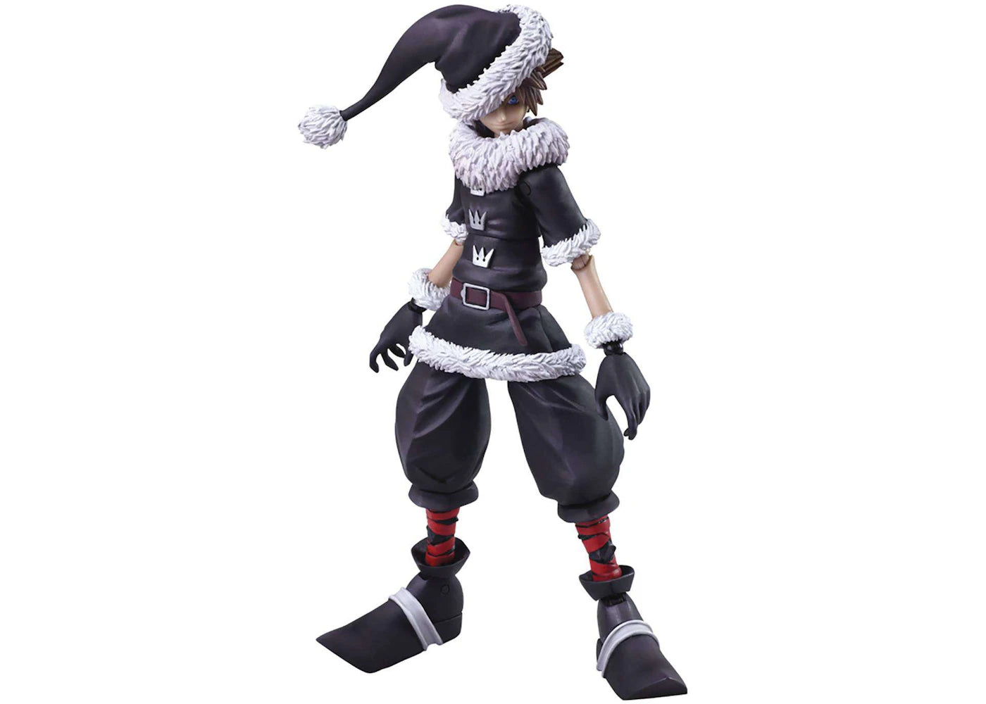 Bandai Japan Disney Bring Arts Sora Christmas Town Version Action Figure