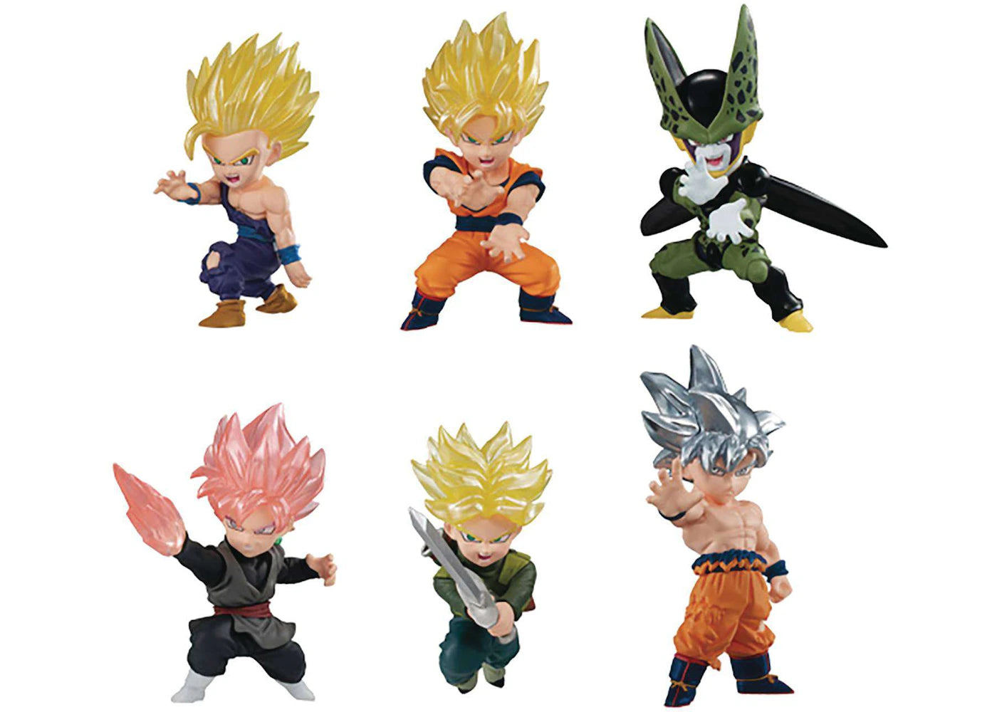 Bandai Japan Dragon Ball Dragon Ball Super Adverge Motion Wave 1 Box of 10 Mini Figures