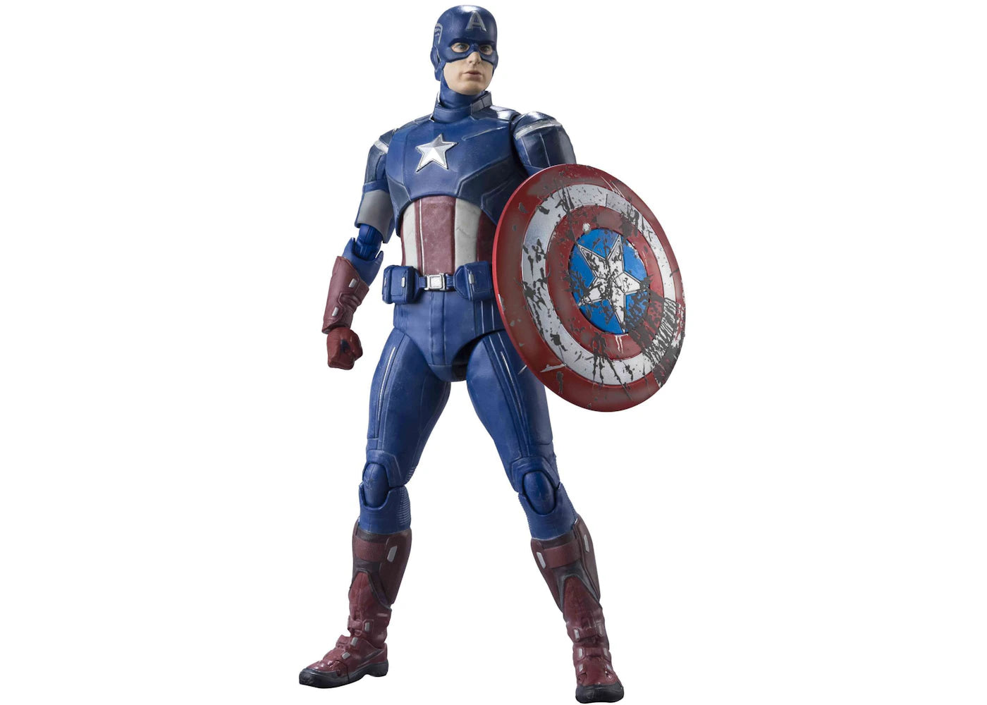 Bandai Japan Marvel S.H. Figuarts Captain America Avengers Assemble Action Figure