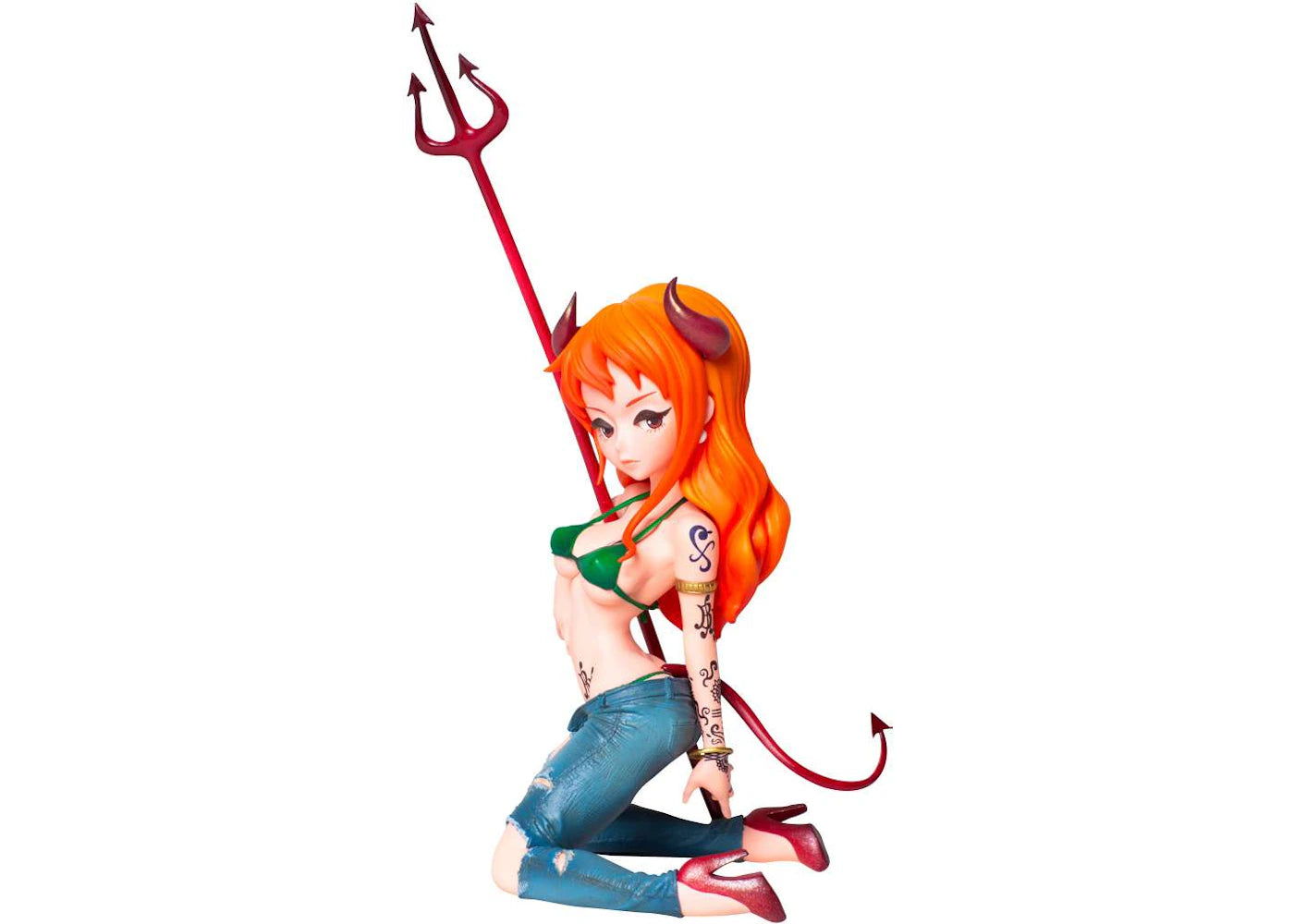 Bandai Japan One Piece Bustercall Devilish Nami Collectible PVC Figure