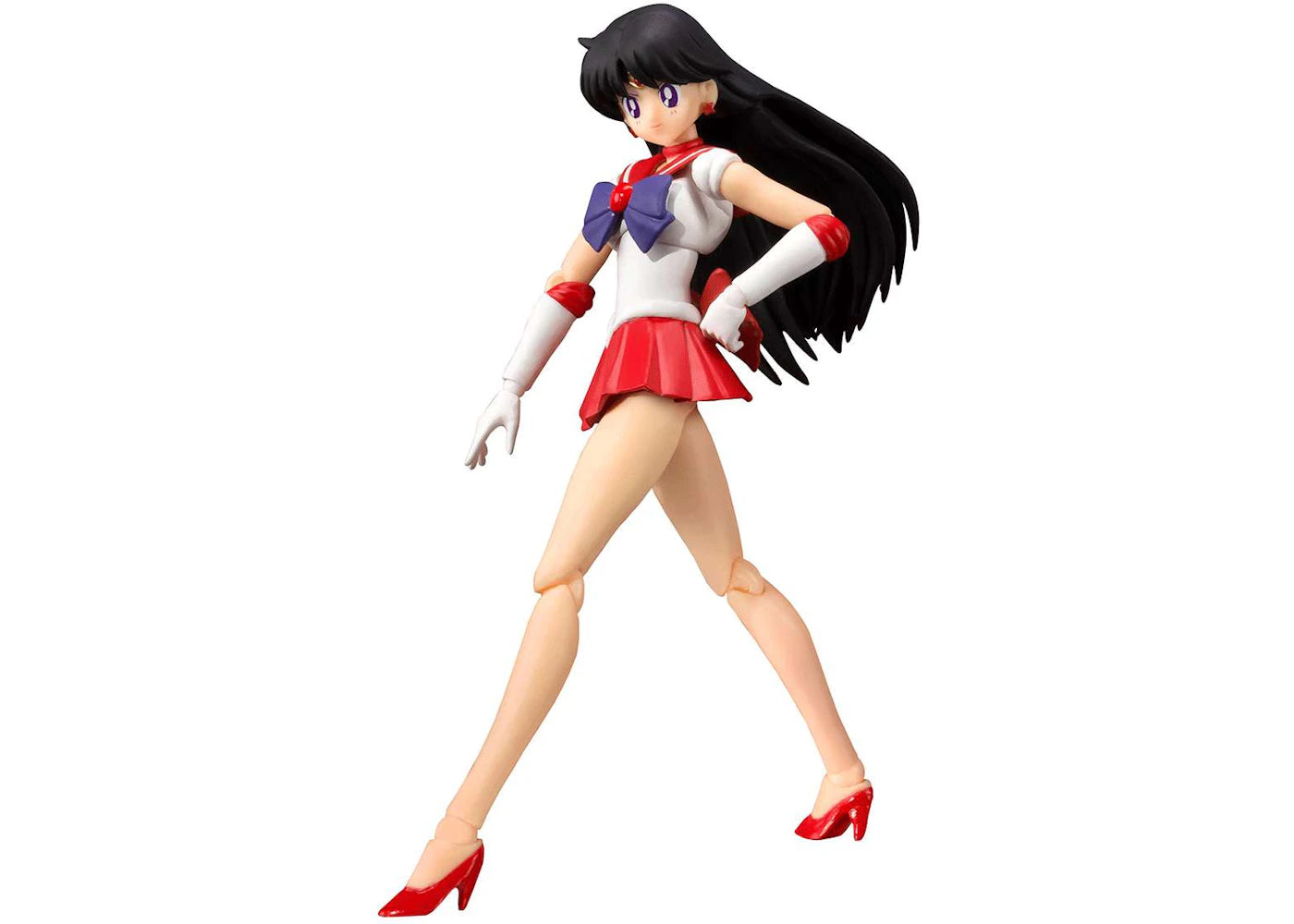 Bandai Japan Sailor Moon S.H. Figuarts Sailor Mars Animation Color Edition Action Figure