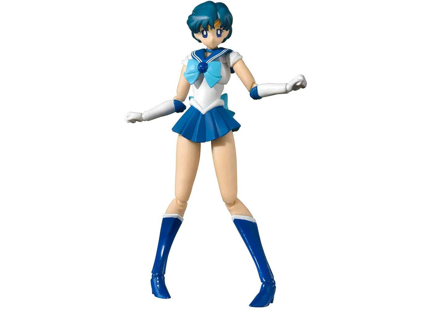 Bandai Japan Sailor Moon S.H. Figuarts Sailor Mercury Animation Color Edition Action Figure