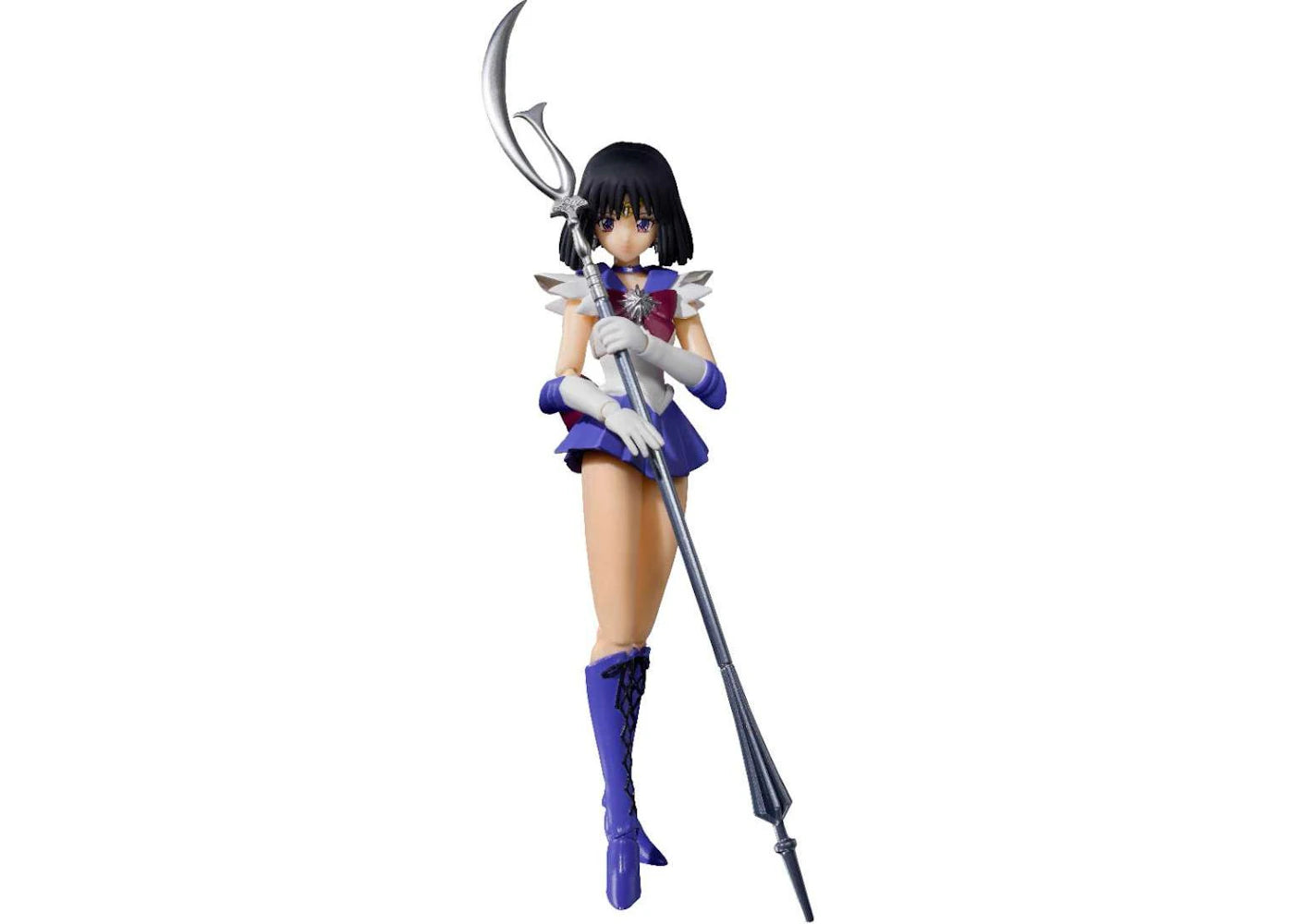 Bandai Japan Sailor Moon S.H. Figuarts Sailor Saturn Animation Color Edition Action Figure