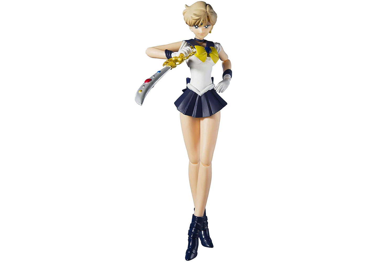 Bandai Japan Sailor Moon S.H. Figuarts Sailor Uranus Animation Color Edition Action Figure