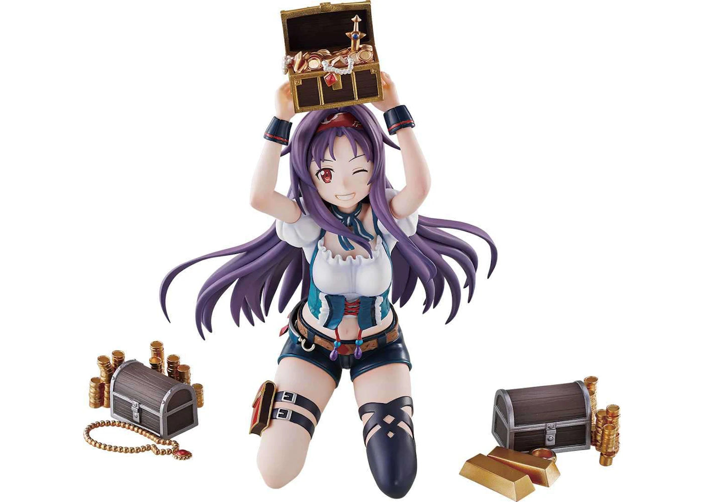 Bandai Japan Sword Art Online Memory Defrag Ichiban Yuuki Collectible PVC Figure