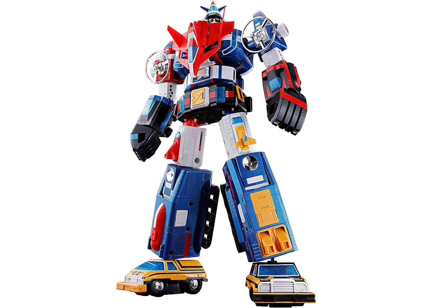 Bandai Japan Tamashii Soul of Chogokin GX-88 Armored Fleet Dairugger XV Armored Fleet Dairugger Combining Action Figure