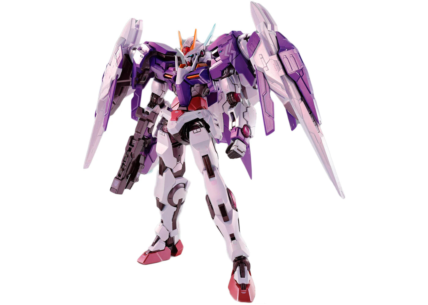 Bandai Metal Build 10th Anniversary Trans-am Raiser Full Particel Version Action Figures Purple