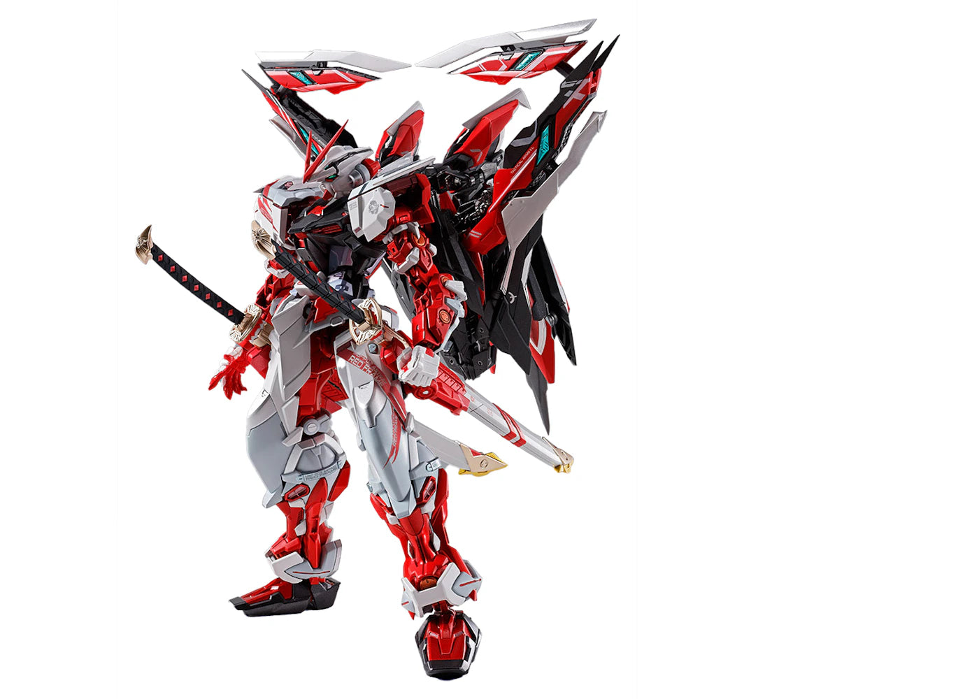 Bandai Metal Build Gundam Astray Redframe Kai Alternative Strike Ver. Figure (white) Action Figure White & Red