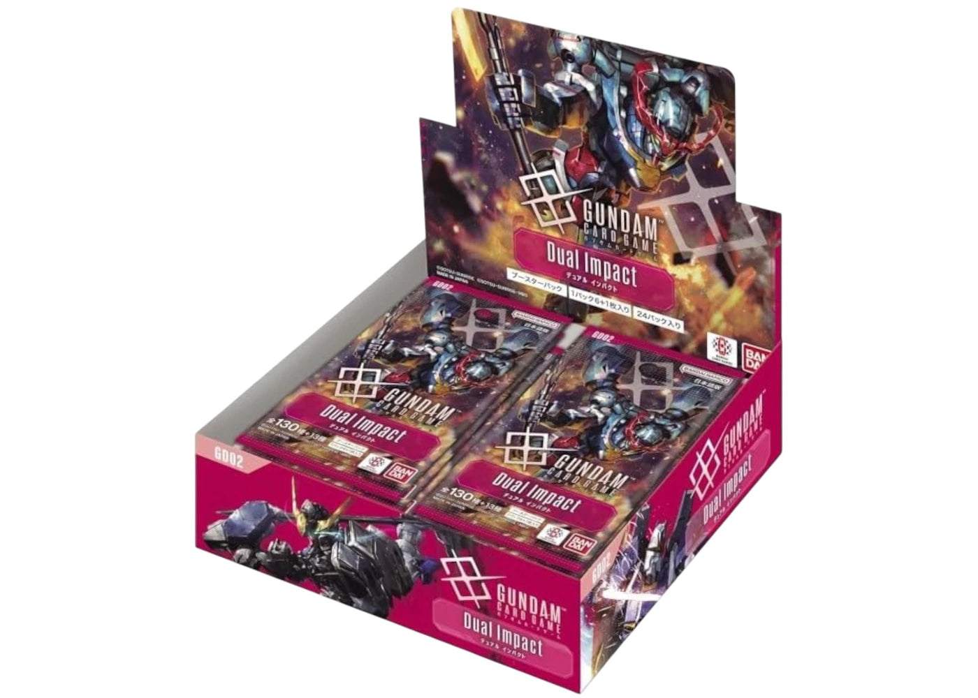 Bandai Mobile Suit Gundam Card Game Dual Impact (GD02) Booster Pack (Japanese)