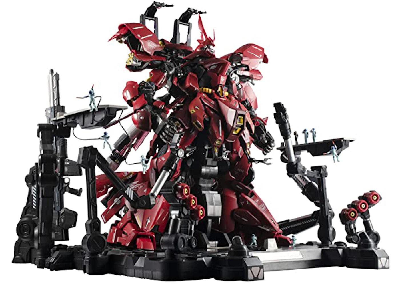 Bandai Mobile Suit Gundam: Char's Counterattack Metal Structure Kaitai-Shou-Ki MSN-04 Sazabi Figure Red