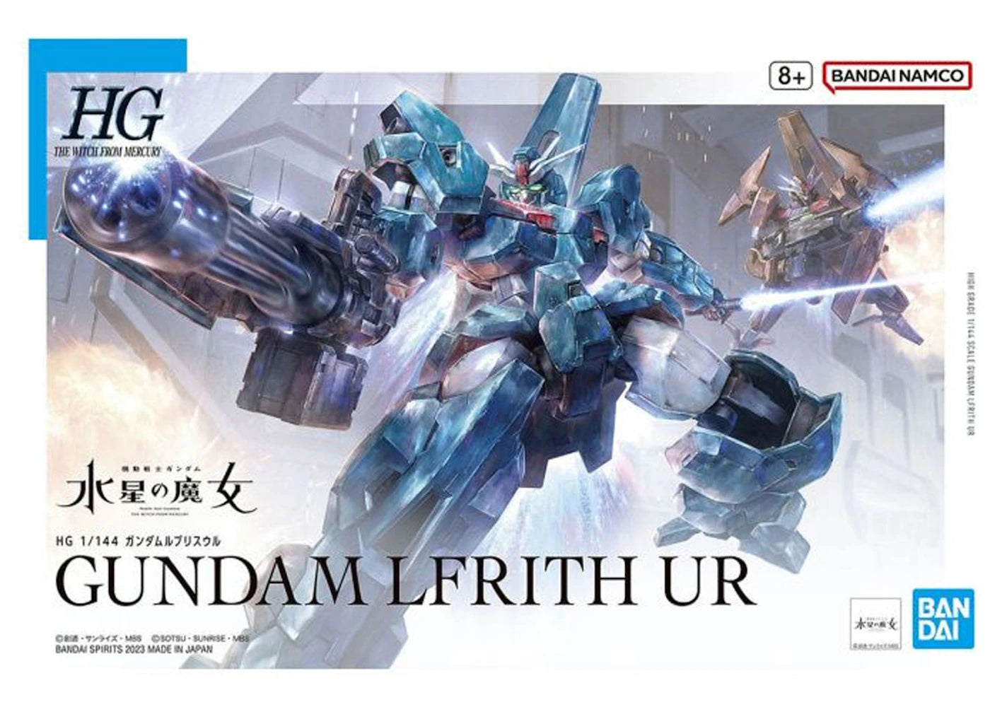 Bandai Namco 1/144 HG Gundam Lfrith UR Model Kit Figure (2023)