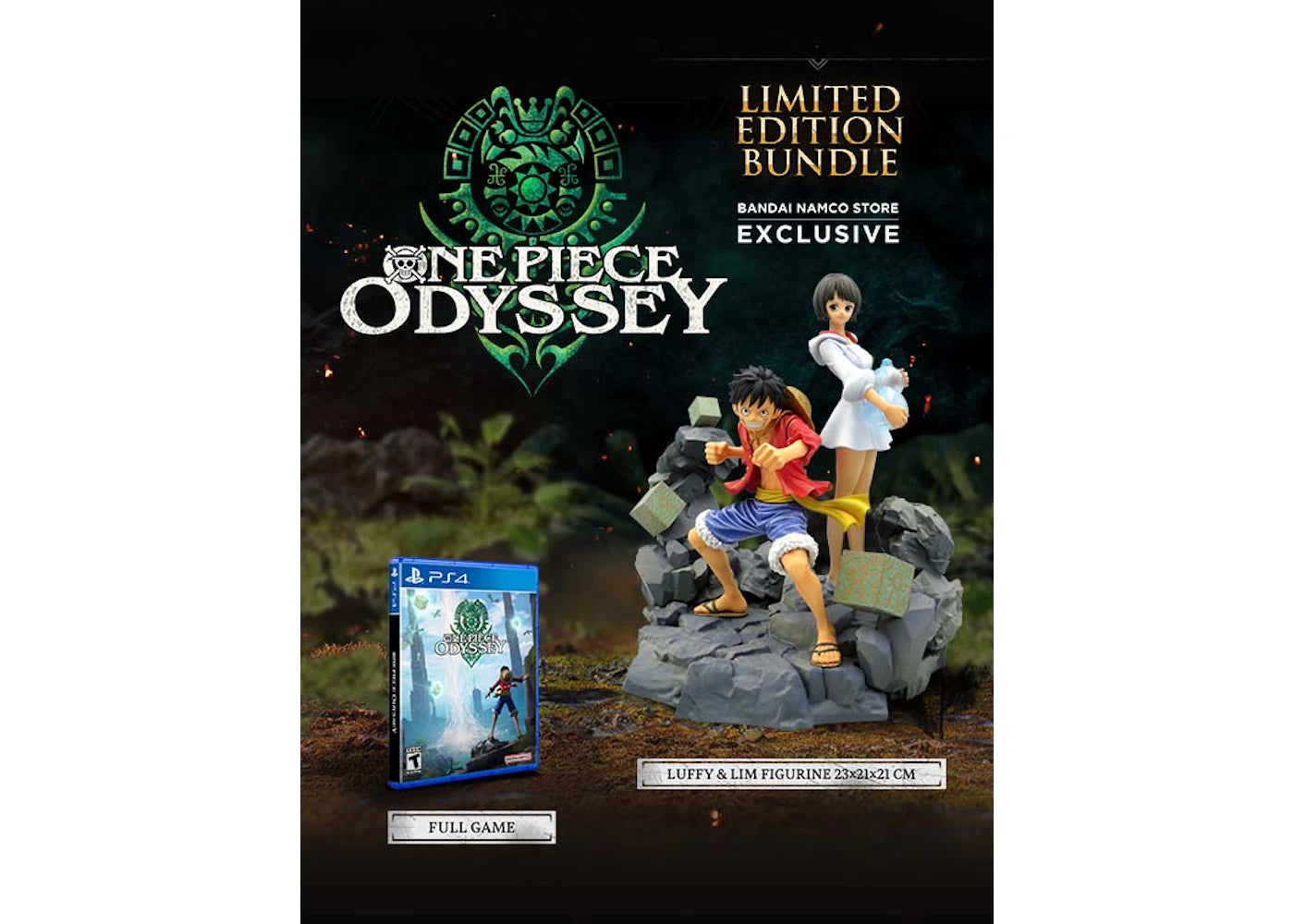 Bandai Namco PS4 One Piece Odyssey Limited Edition Video Game Bundle