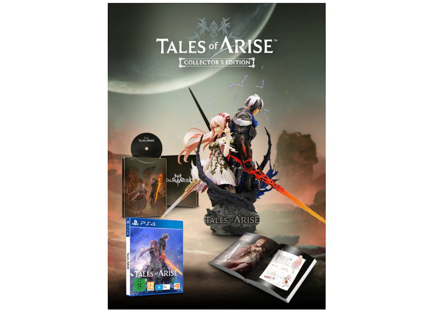 Bandai Namco PS4 Tales of Arise Collector's Edition (US Version) Video Game Bundle