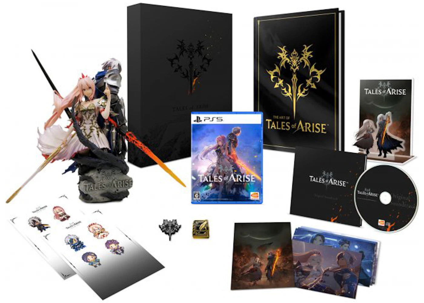 Bandai Namco PS5 Tales of Arise Collector's Edition (CN Version) Video Game Bundle