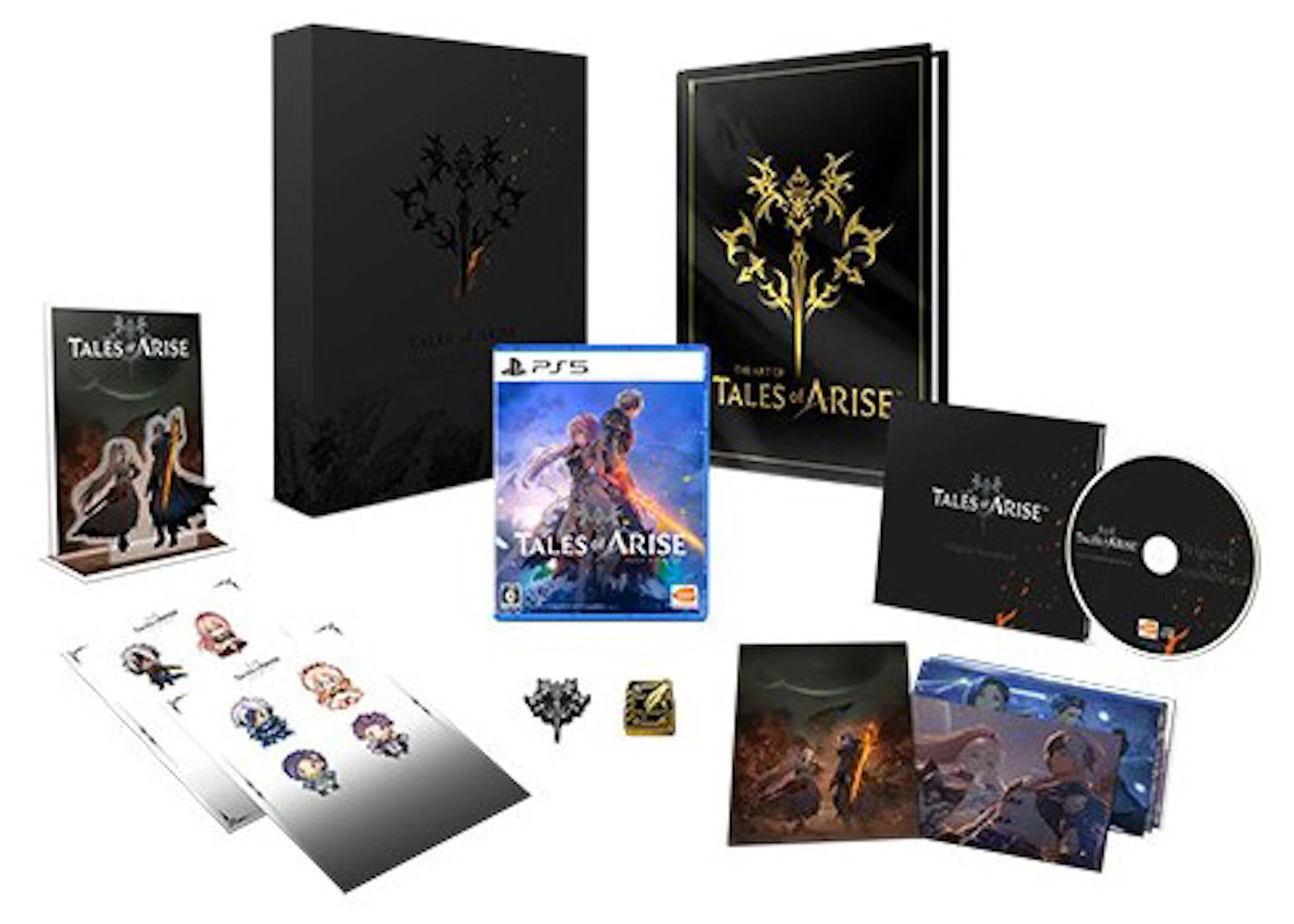 Bandai Namco PS5 Tales of Arise Premium Edition (Famitsu DX Pack) Video Game Bundle