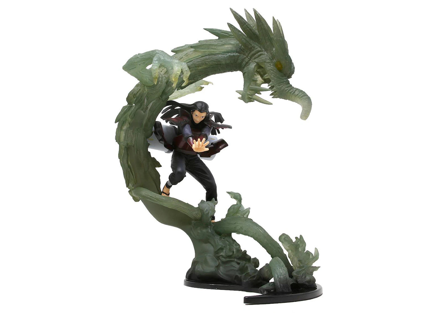 Bandai Naruto Shippuden Kizuna Relation Senjyu Hashirama Mokuryu Figuarts Zero Action Figure Green