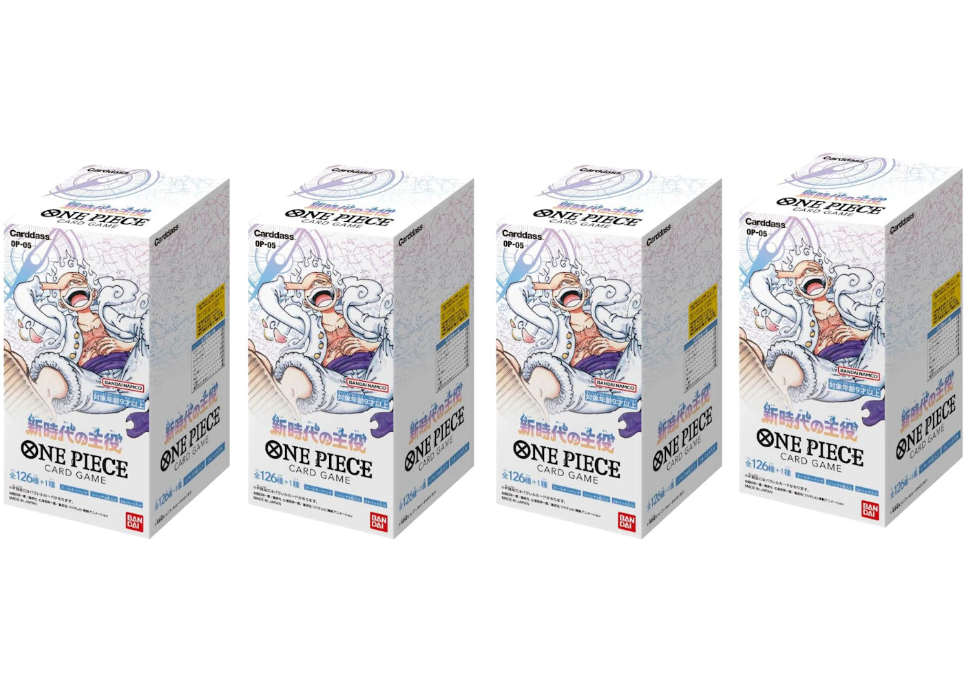 Bandai One Piece Card Game Awakening of the New Era Booster Box (OP-05) Japanese 4x Lot