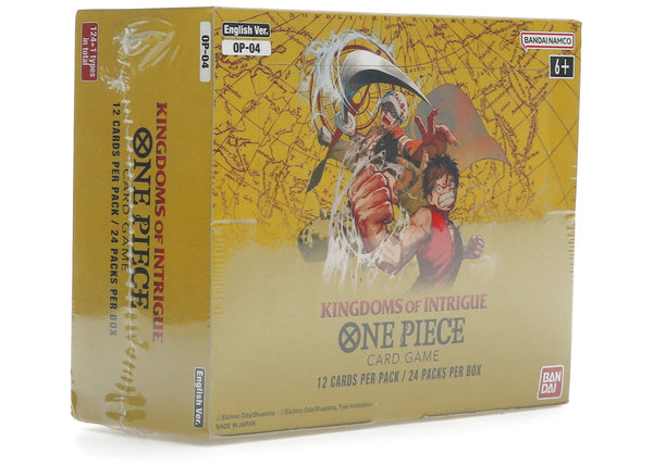Bandai One Piece Card Game Kingdom of Intrigue Booster Box (OP-04) – Side  Kicks