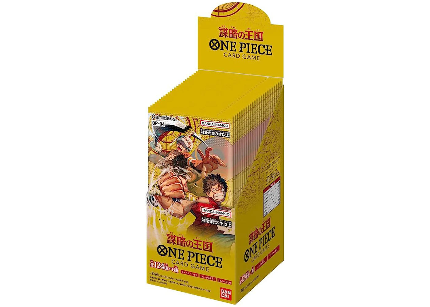 Bandai One Piece Card Game Kingdoms of Intrigue Booster Box (OP-04) (Japanese)