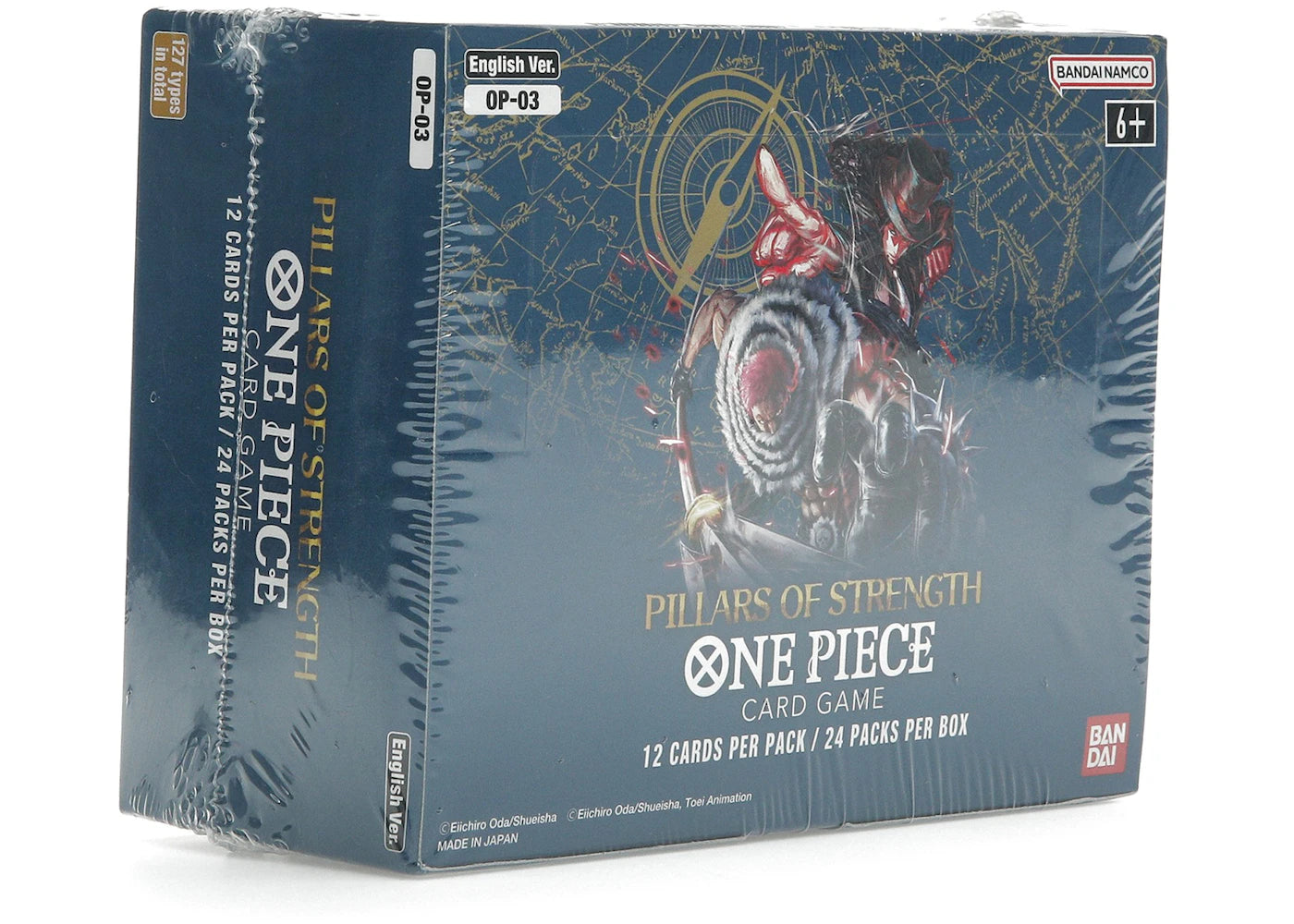 Bandai One Piece Card Game Pillars of Strength Booster Box (OP-03) (English)