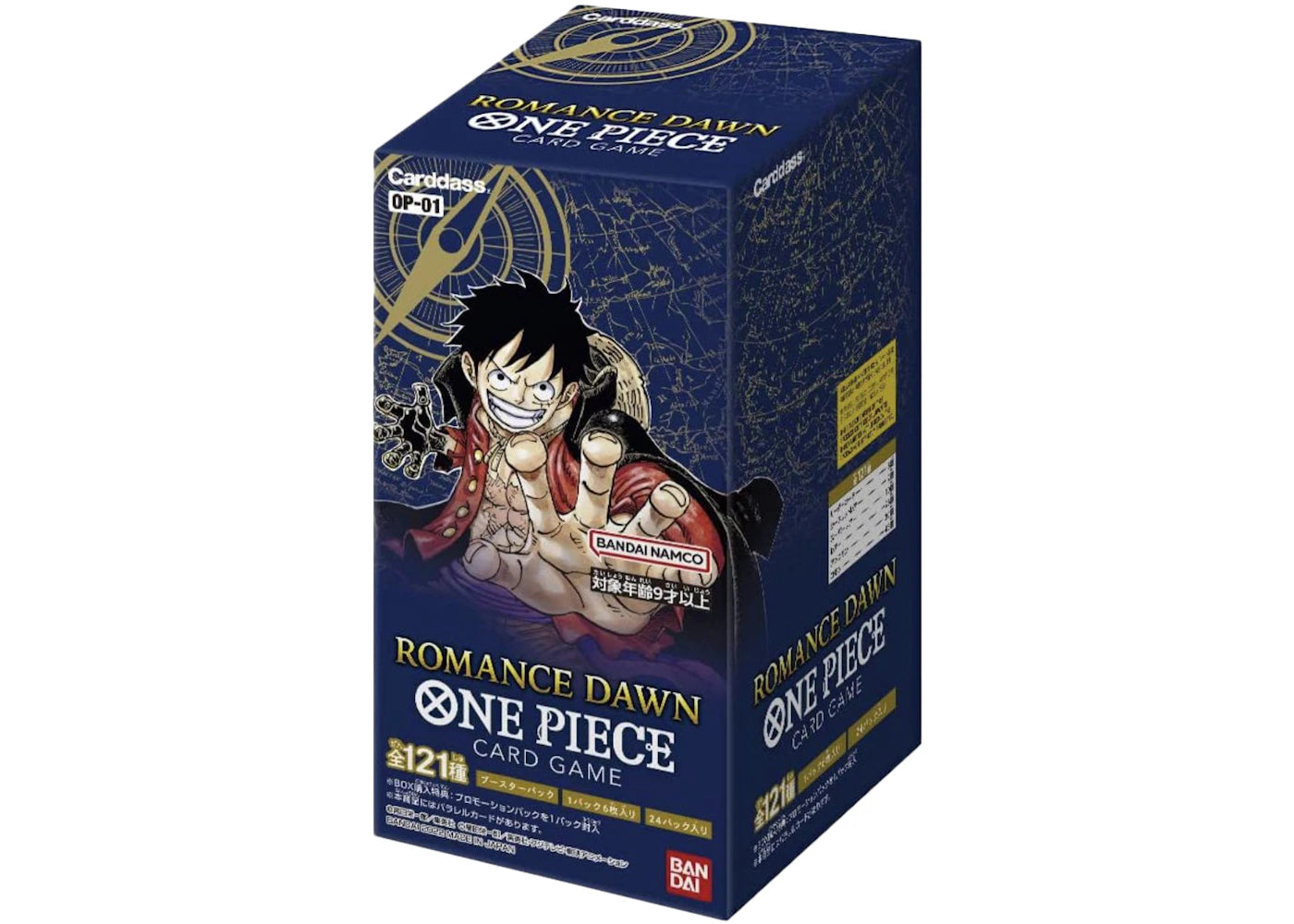 Bandai One Piece Card Game Romance Dawn Carddass Booster Box (OP-01) (Japanese)
