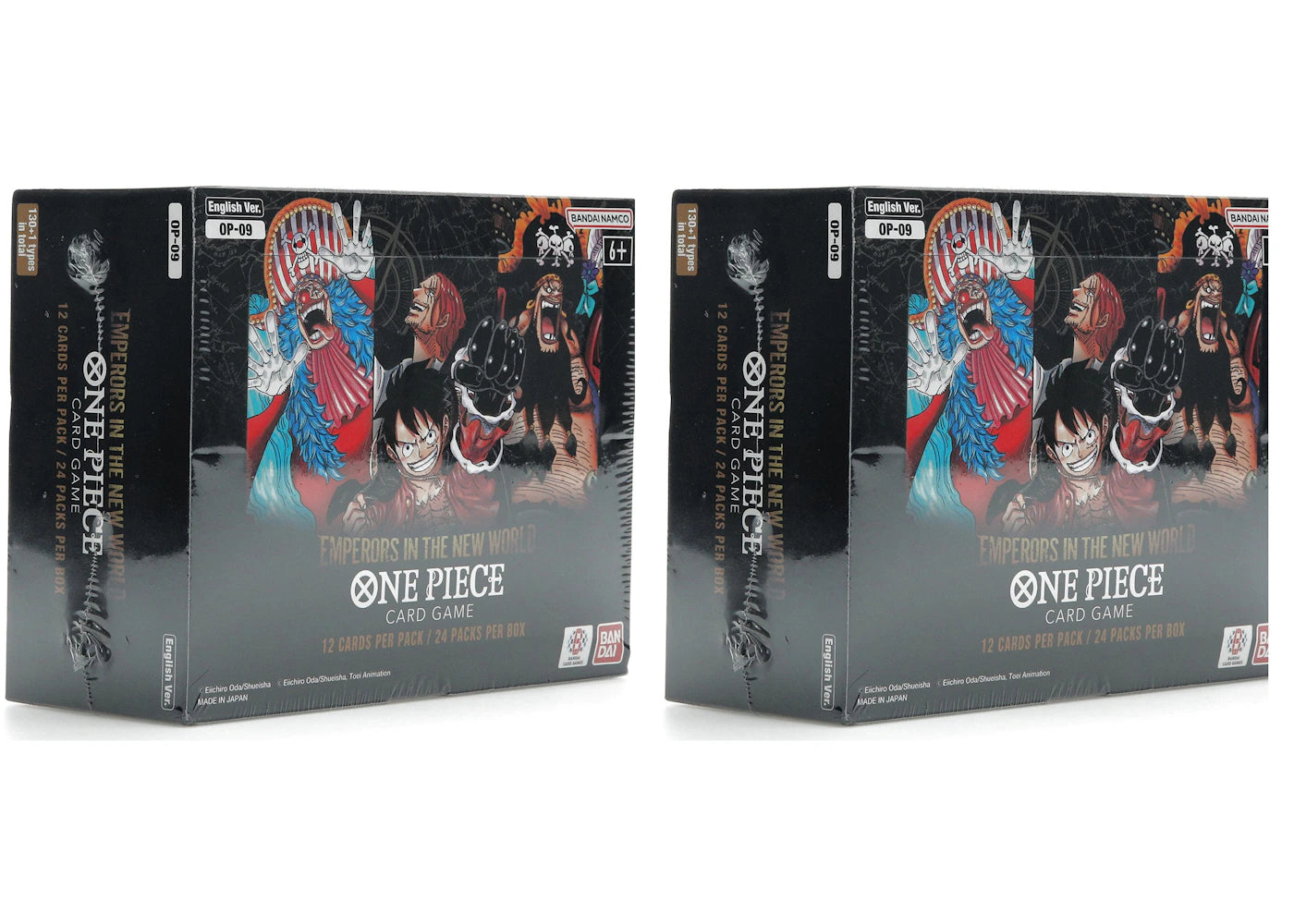 Bandai One Piece Emperors In The New World Hobby Box (OP-09) 2x Lot