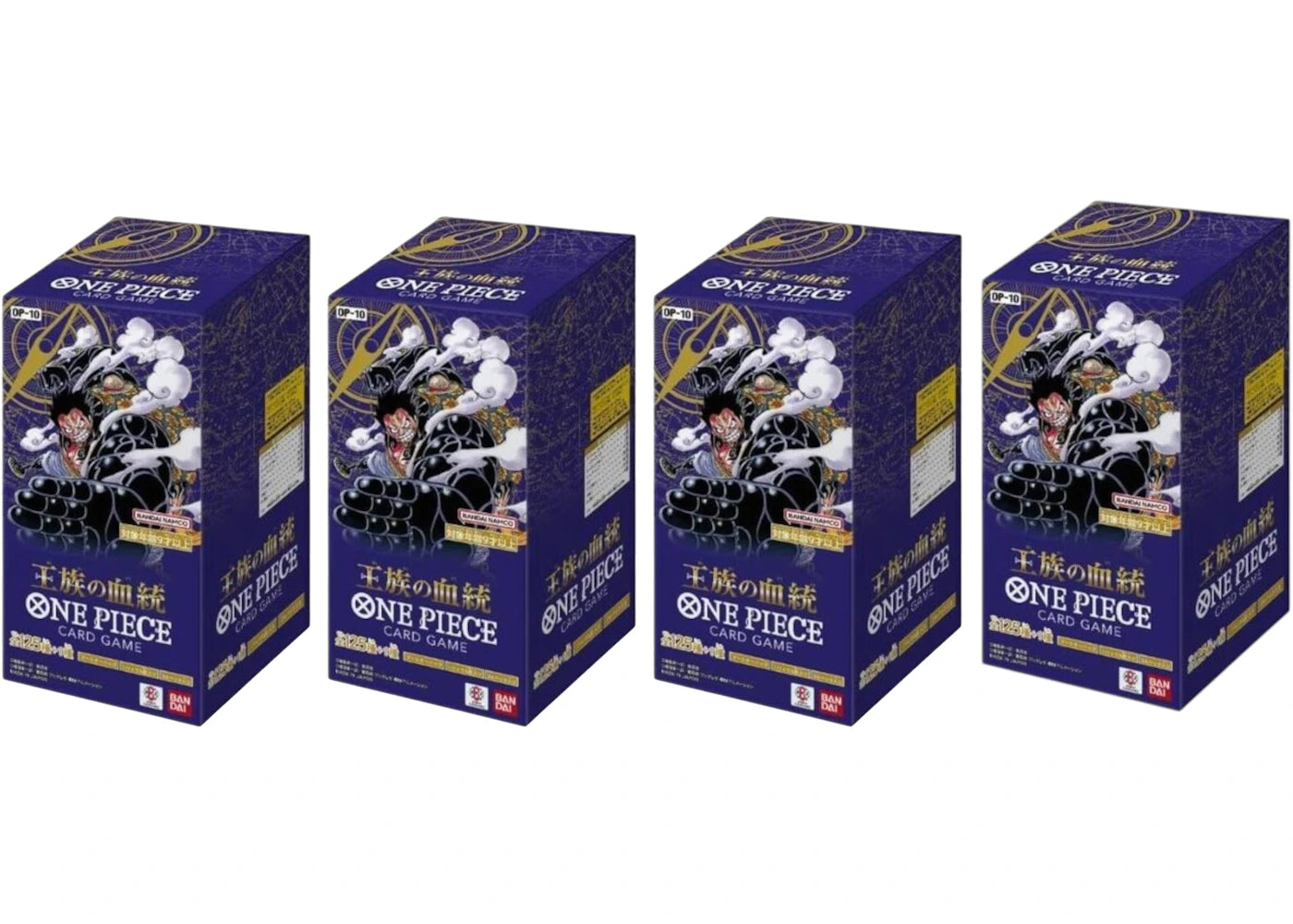 Bandai One Piece Royal Blood (OP10) Booster Box 4x Lot