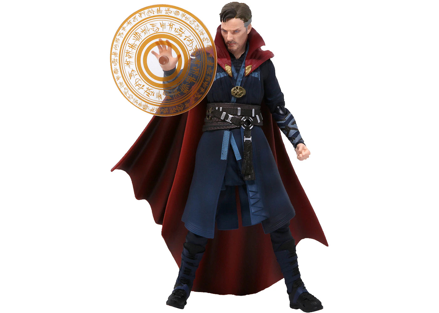 Bandai S.H.Figuarts Doctor Strange And Burning Flame Set Action Figure Navy