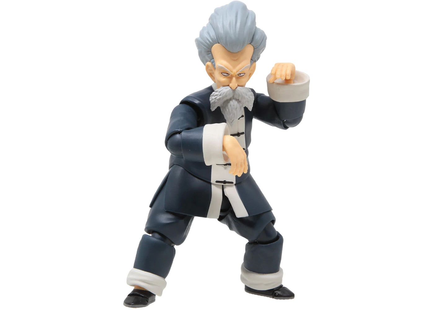 Bandai S.H.Figuarts Dragon Ball Jackie Chun Action Figure Gray & Navy