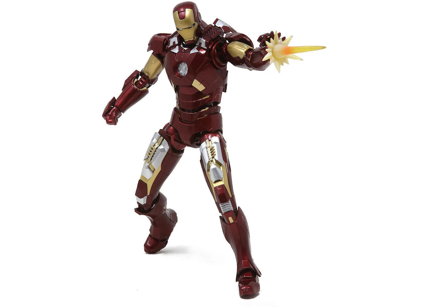 Bandai S.H.Figuarts Marvel Ironman Mk-7 And Hall Of Armor Set Action Figure Red