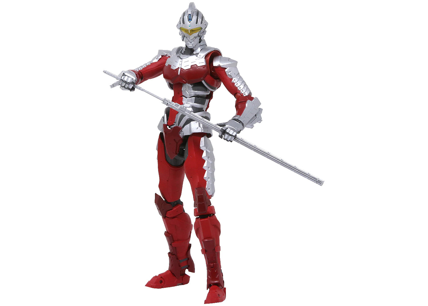Bandai S.H.Figuarts Ultraman Suit Version 7 The Animation Action Figure Red & Silver